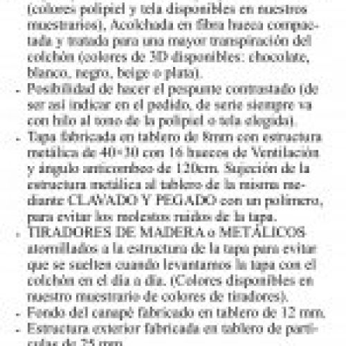 REBECA detalles