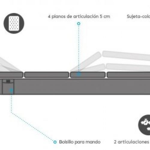 Gomarco Cama Artiulada Dinamic ES