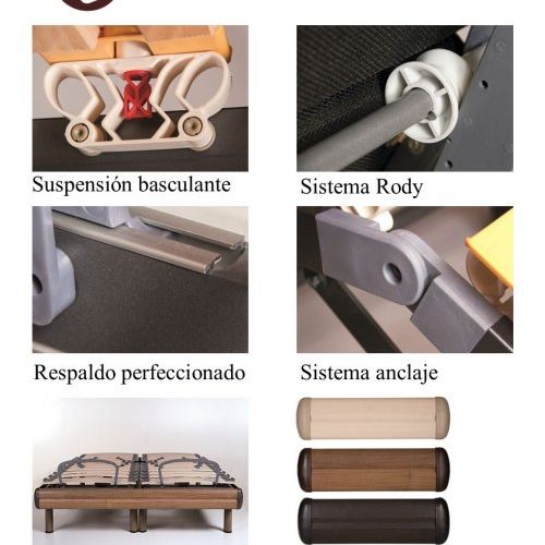 Cama Olas detalles