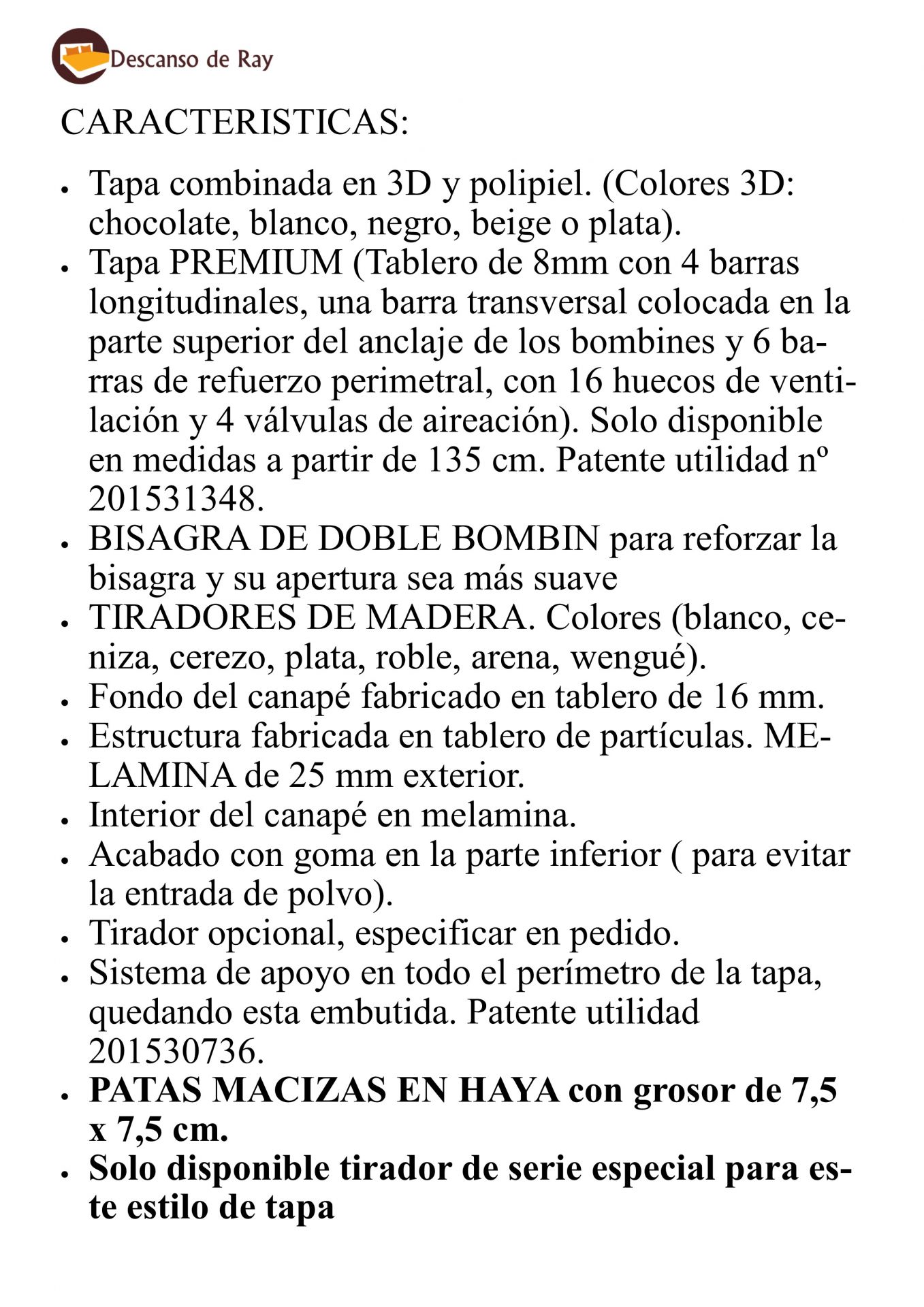 Rocío características